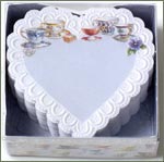 Carol Wilson Fancy Notes Die Cut Notes - Teacups