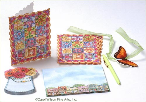 Carol Wilson Gift Set Collection - Zinnias