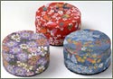 Kotobuki Japanese Paper-Covered Canister - Small