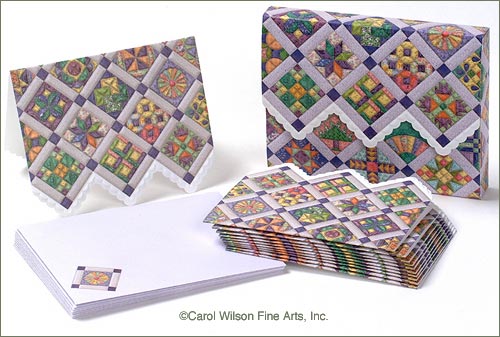 Carol Wilson Mini Portfolio - Sampler Quilt