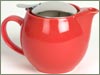 15-oz. Bee House Teapot - Tomato Red
