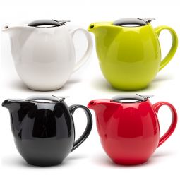 Saara Porcelain Teapot w/infuser - 30oz