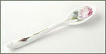 Demitasse Tea Spoon - Bone China Redoute Rose