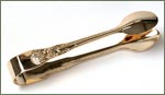 Gold Plated Sugar Tongs