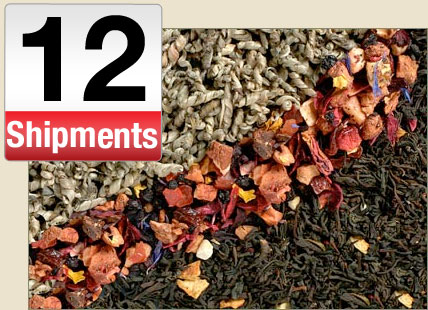 Tea of the Month Club - 12 Shipments (Monthly) with Free Gift