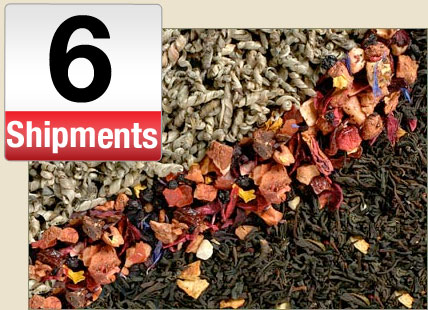 Tea of the Month Club - 6 Shipments (every other month) with Free Gift