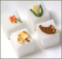 Decorated Sugar Cubes - Thanksgiving-18ct