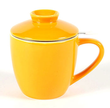 Roli Gourmet Tea Steeping Mug - Yellow