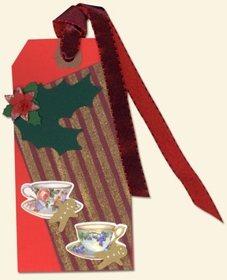 Wabi Ware Bookmark - Gingerbread Men