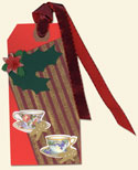 Wabi Ware Bookmark - Gingerbread Men