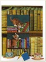 Wabi Ware Library Kitten Card
