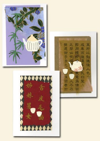 Wabi Ware Greeting Card - Far East Flair Style