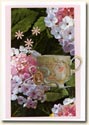 Wabi Ware Greeting Card - Teacup Romance Style