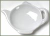 Teapot Tea Bag Rest - Porcelain