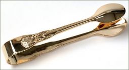 Gold Plated Sugar Tongs
