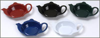 Teapot Tea Bag Rests - Metal
